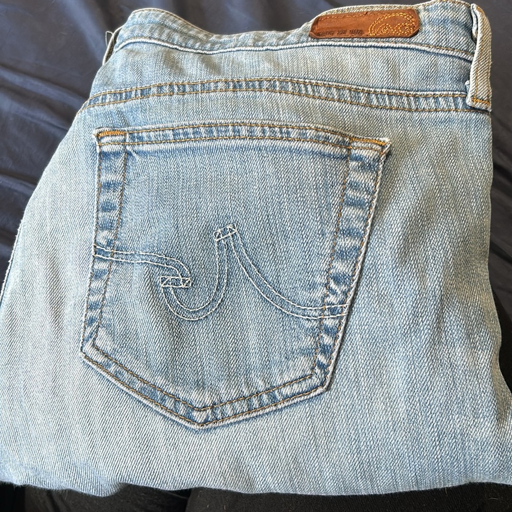 AG Adriano Goldsmied Jeans “The Stevie” Slim Straight 32R